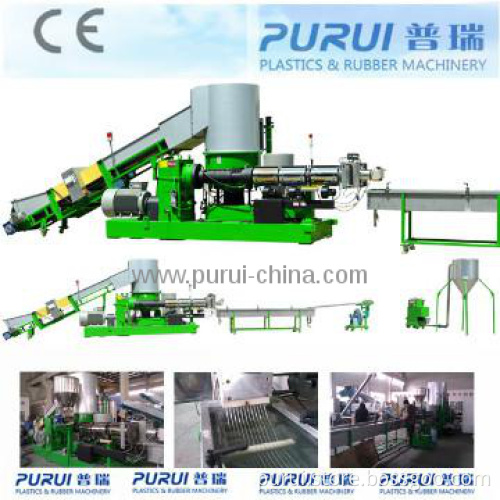 plastic pellet making machinery